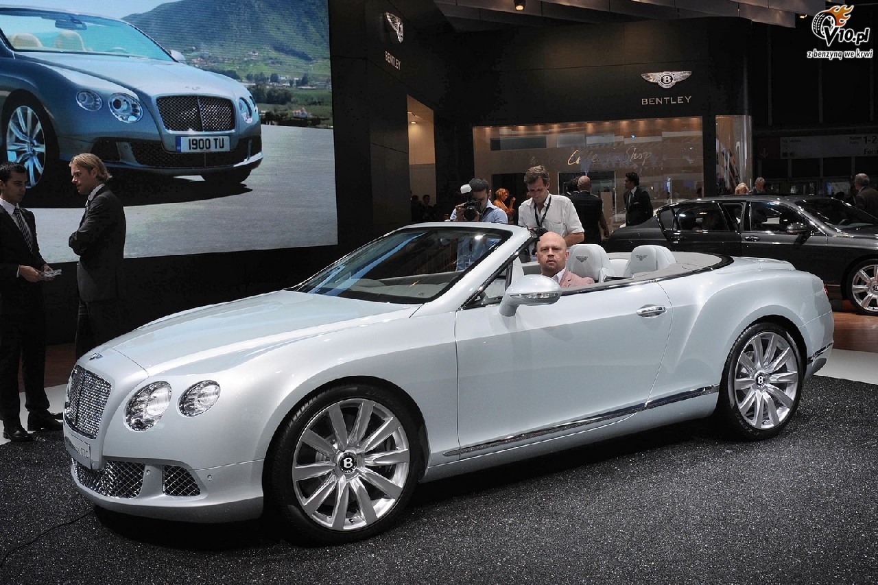 Bentley Continental GTC po liftingu