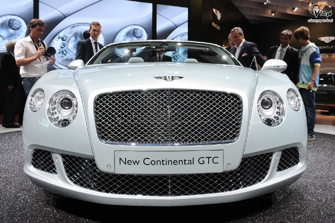 Bentley Continental GTC po liftingu