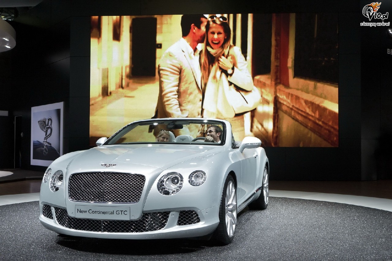 Bentley Continental GTC po liftingu
