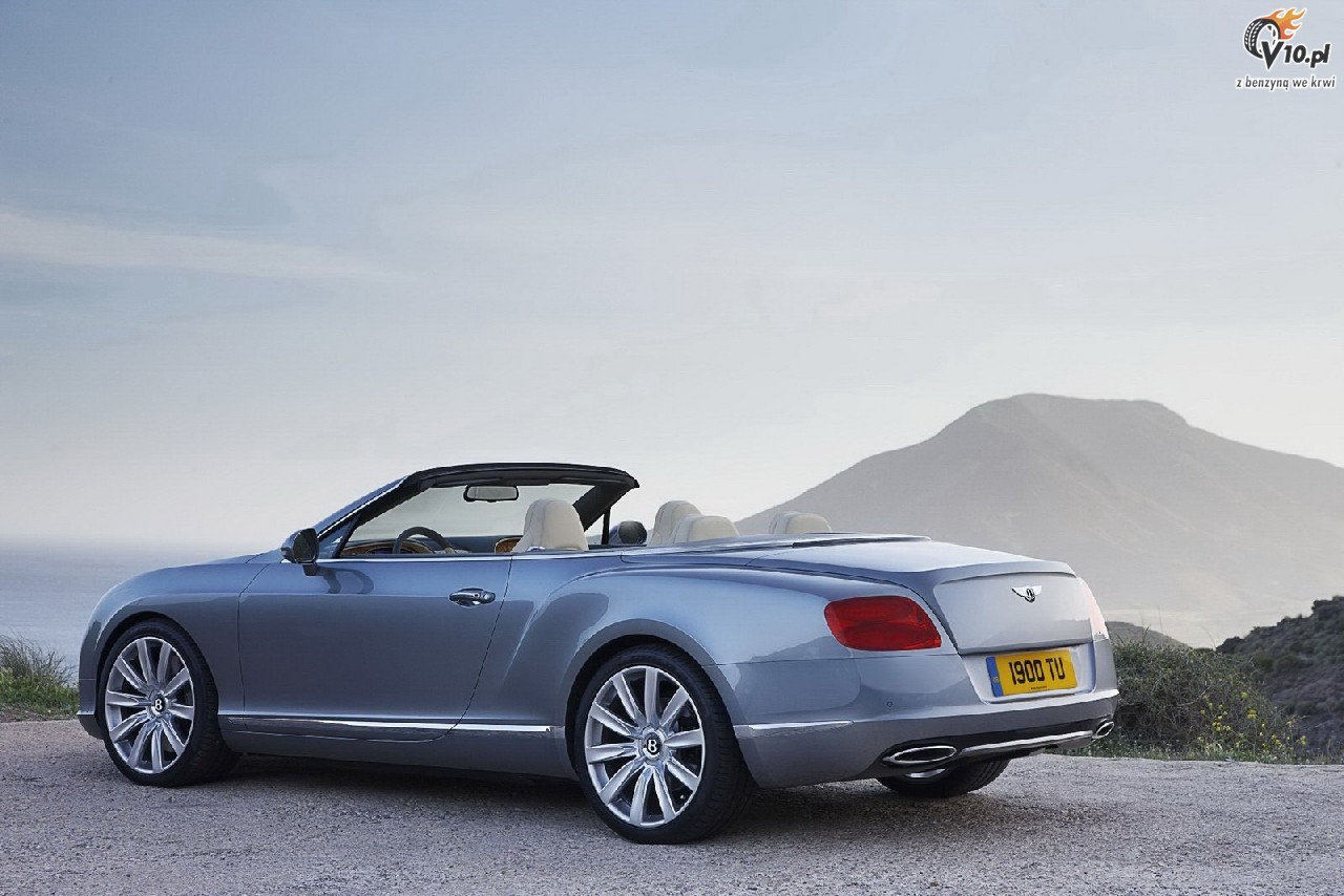 Bentley Continental GTC po liftingu