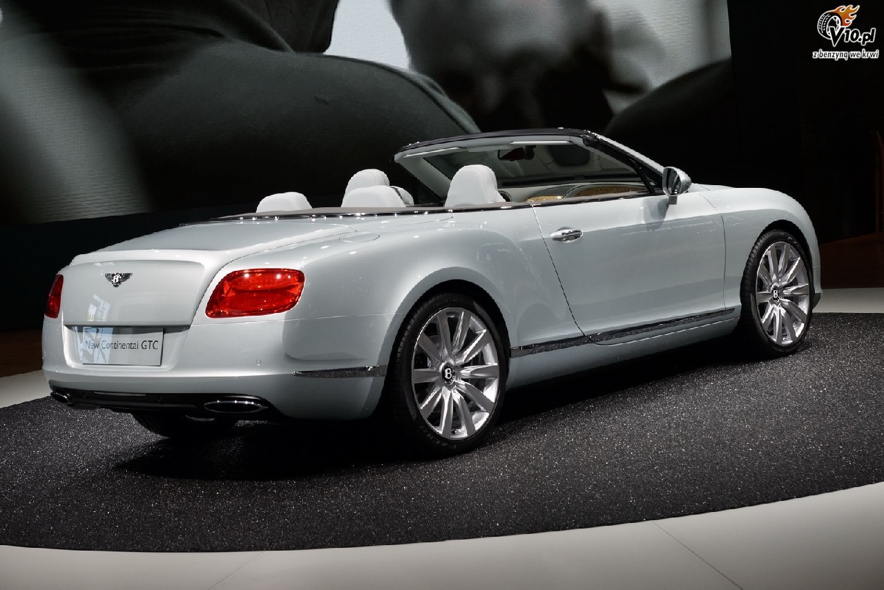 Bentley Continental GTC po liftingu