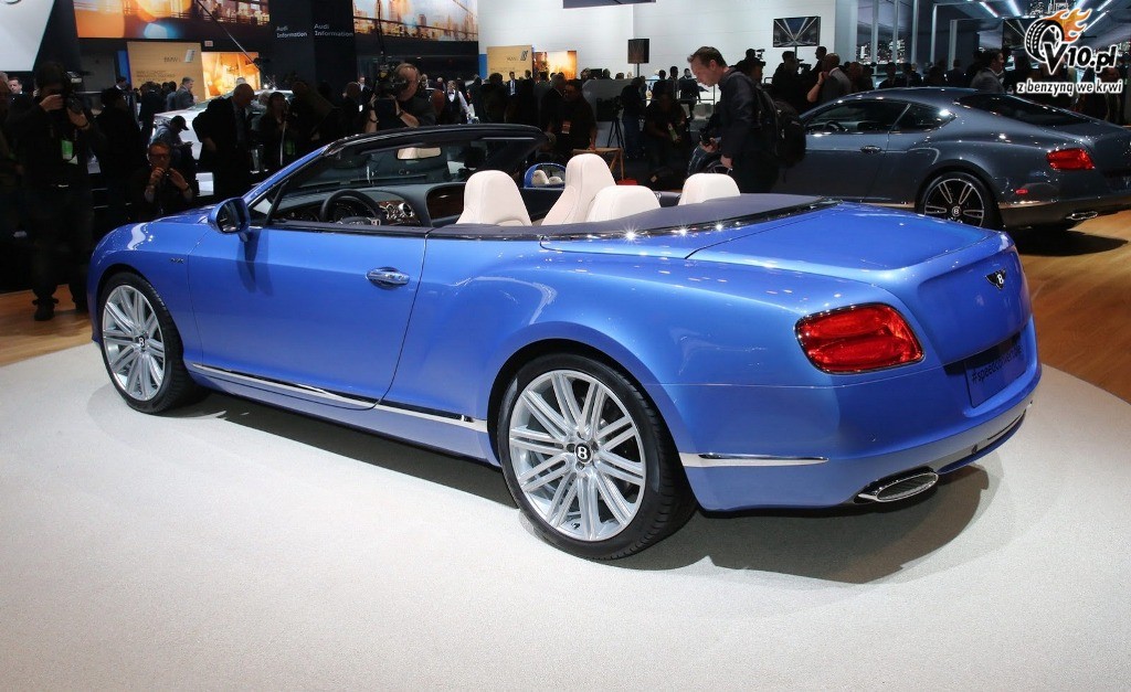 Bentley Continental GT Convertible Speed