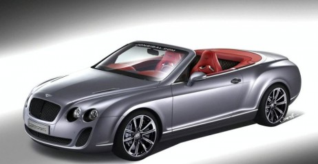 Nowy Bentley Supersports Cabrio - wizualizacja