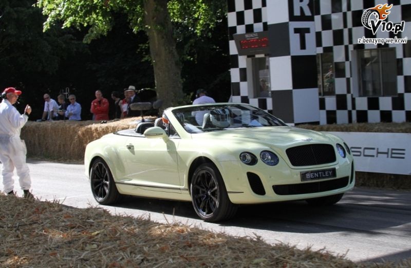 Bentley Continental Supersports Cabrio w Goodwood