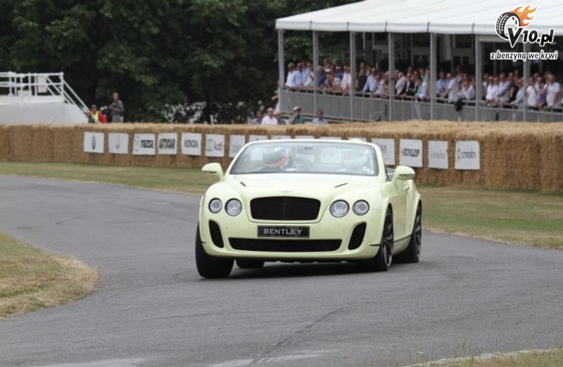 Bentley Continental Supersports Cabrio w Goodwood