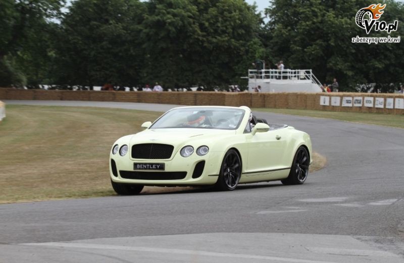 Bentley Continental Supersports Cabrio w Goodwood