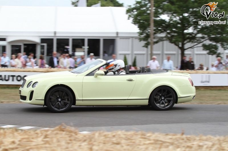 Bentley Continental Supersports Cabrio w Goodwood