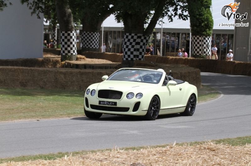 Bentley Continental Supersports Cabrio w Goodwood