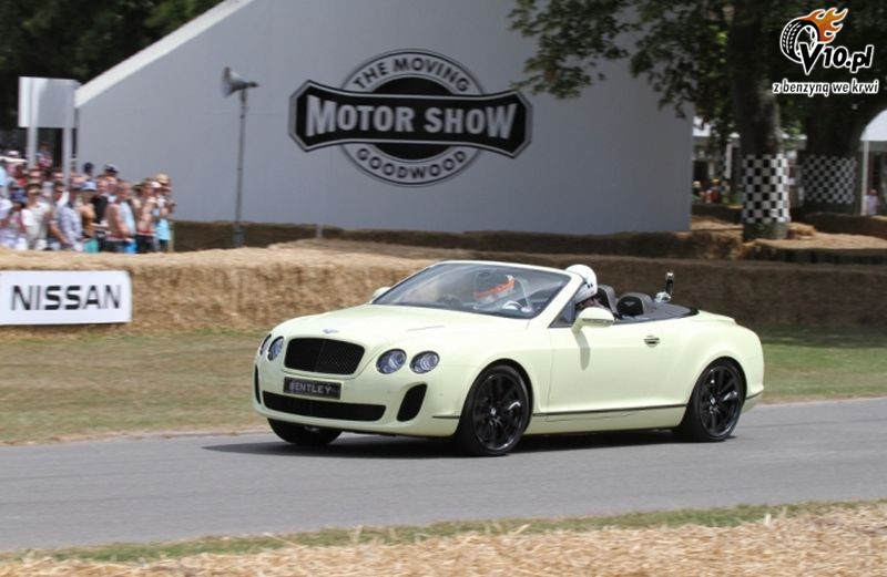 Bentley Continental Supersports Cabrio w Goodwood