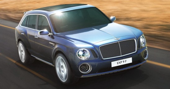 Bentley EXP-9F Concept