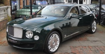 Bentley Mulsanne należący do brytyjskiej Królowej został...
