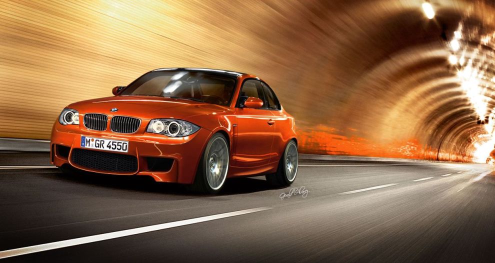 Nowe BMW serii 1 M Coupe 2011 - wizualizacja
