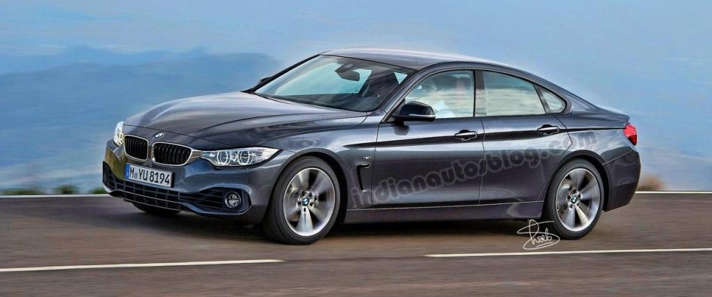 BMW 4 Gran Coupe - wizulizacja