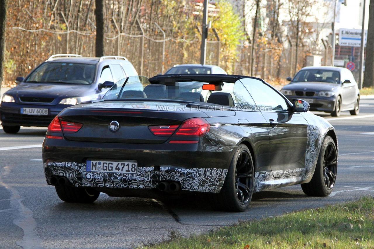 BMW M6 Cabrio - zdjcia szpiegowskie