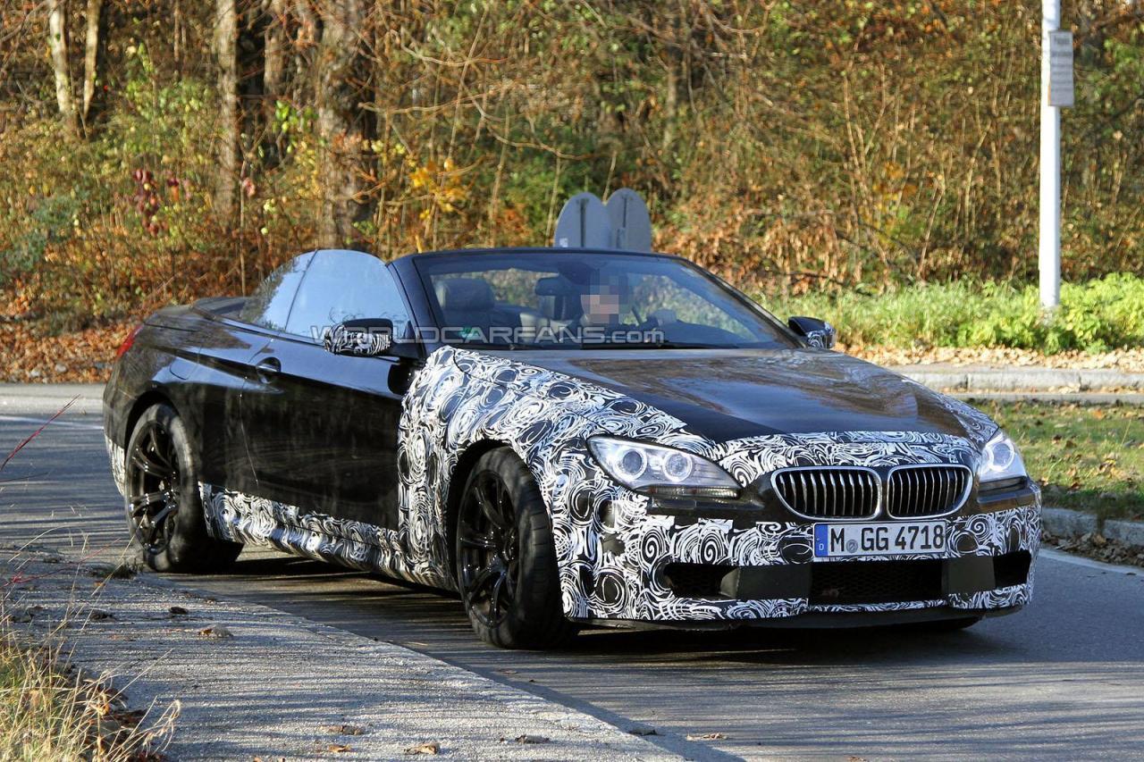 BMW M6 Cabrio - zdjcia szpiegowskie