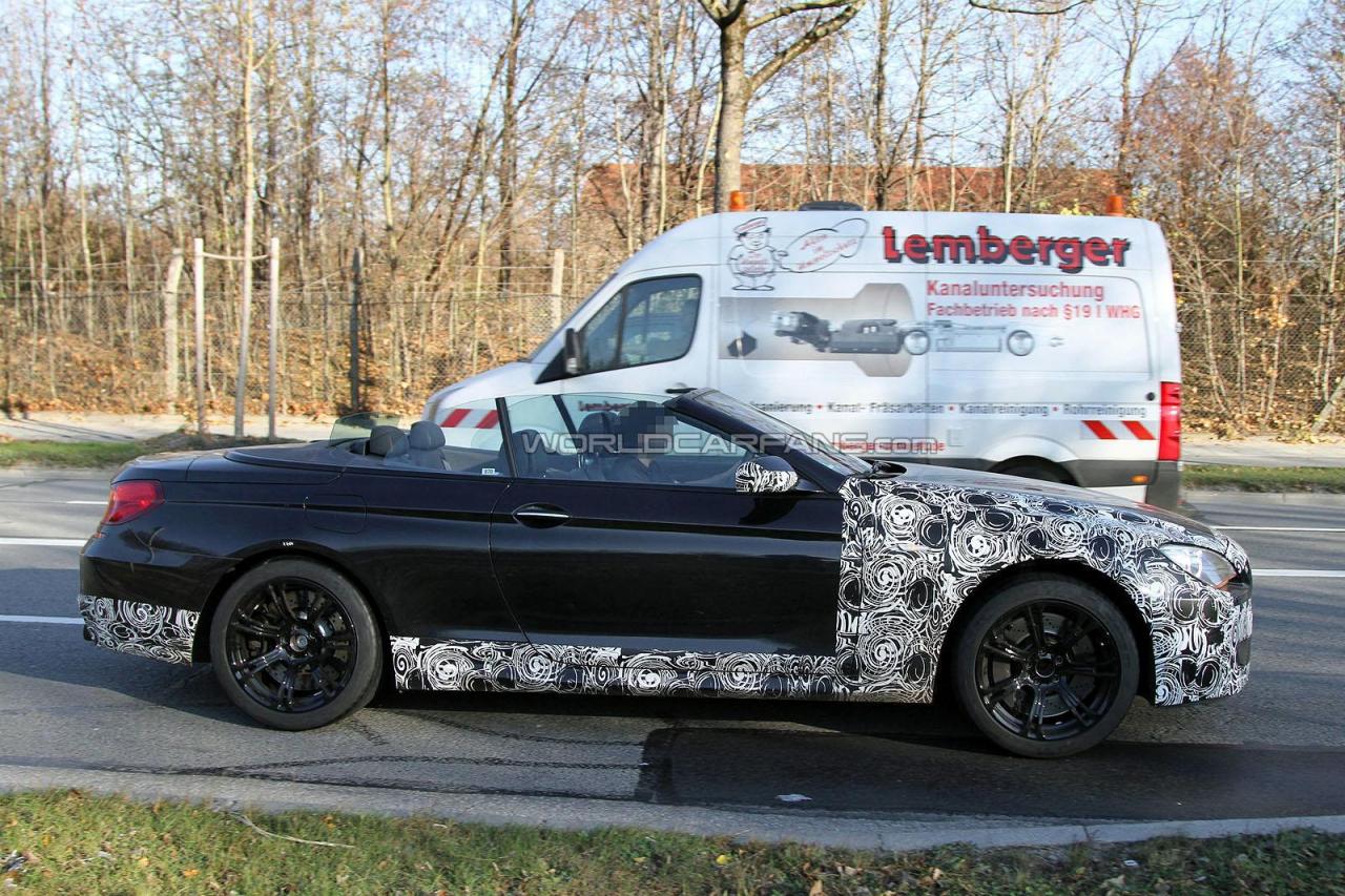 BMW M6 Cabrio - zdjcia szpiegowskie