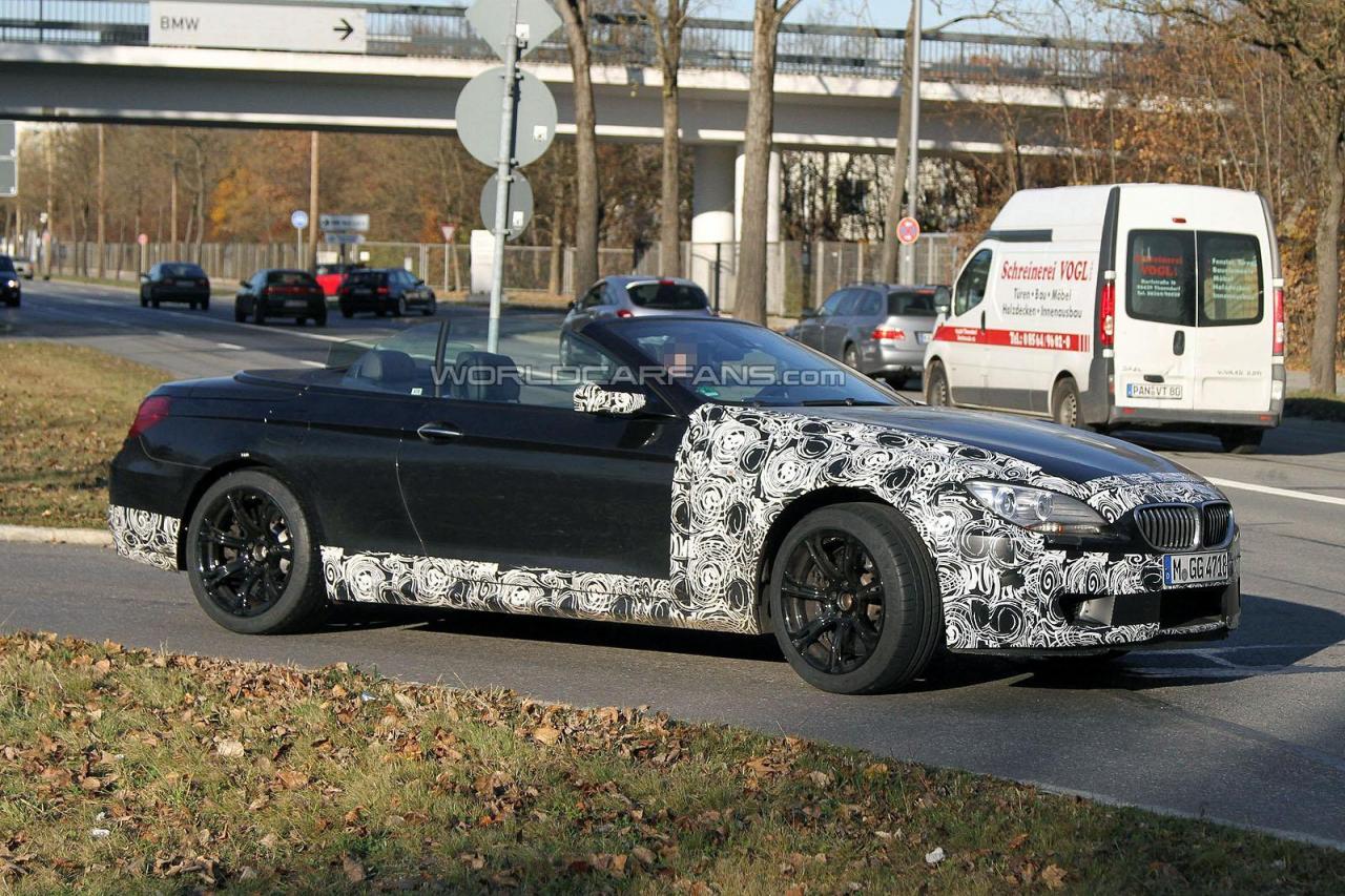BMW M6 Cabrio - zdjcia szpiegowskie