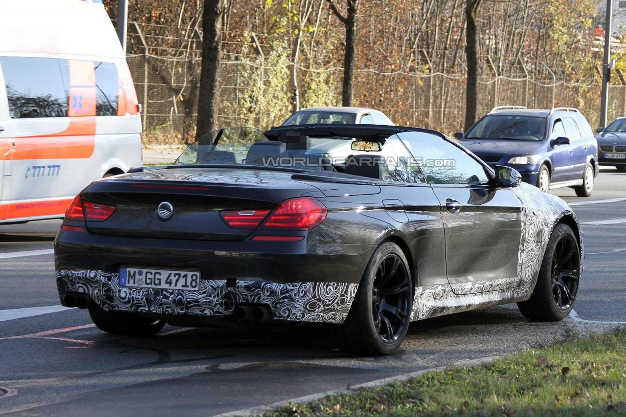 BMW M6 Cabrio - zdjcia szpiegowskie