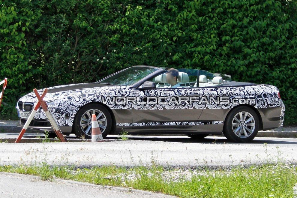 Nowe BMW serii 6 Cabrio 2011 - zdjcie szpiegowskie