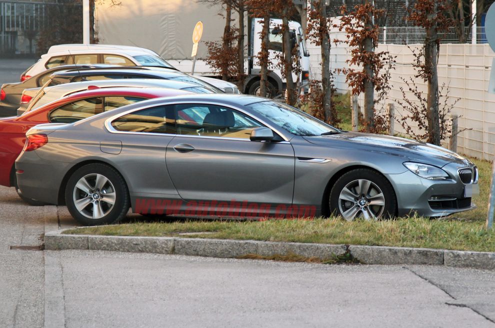 2012 BMW serii 6 Coupe - zdjcia szpiegowskie