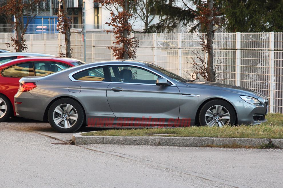 2012 BMW serii 6 Coupe - zdjcia szpiegowskie