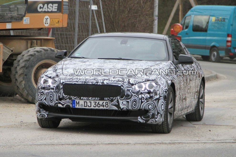 Nowe BMW serii 6 Coupe - zdjcie szpiegowskie