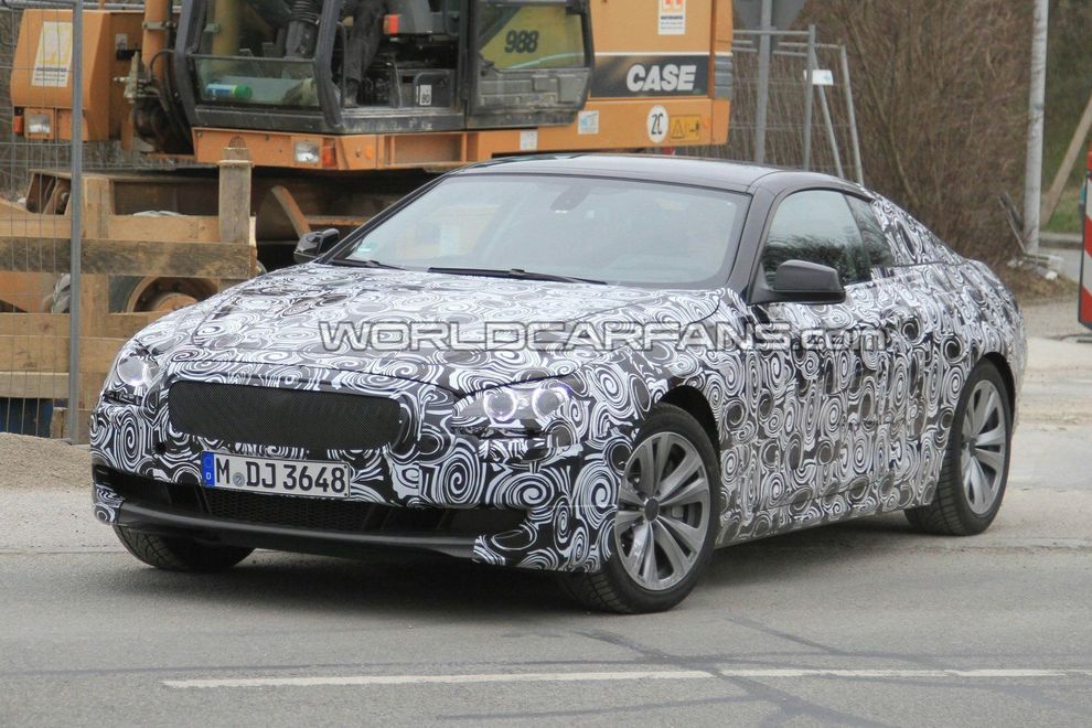 Nowe BMW serii 6 Coupe - zdjcie szpiegowskie