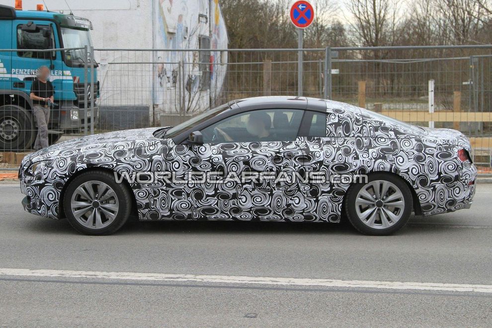 Nowe BMW serii 6 Coupe - zdjcie szpiegowskie