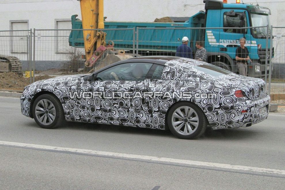 Nowe BMW serii 6 Coupe - zdjcie szpiegowskie