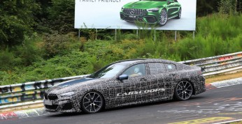 BMW 8 Gran Coupe przyłapane podczas testów na Nurburgrignu