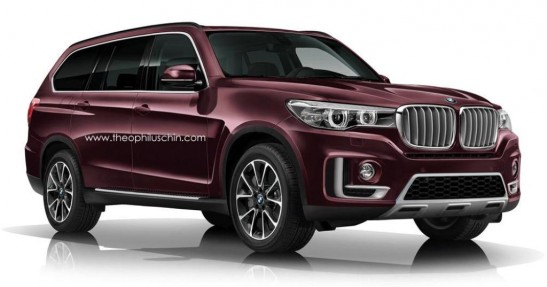 BMW X7 - wizualizacja