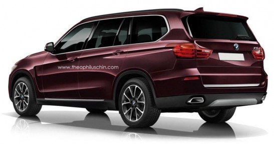 BMW X7 - wizualizacja