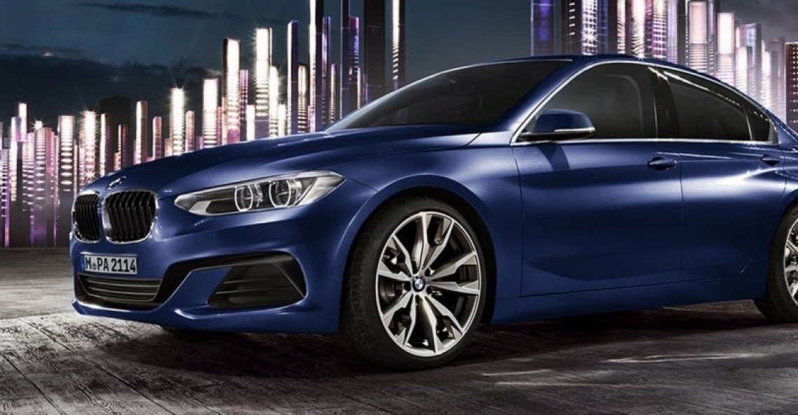 BMW 1 Sedan - wizualizacja