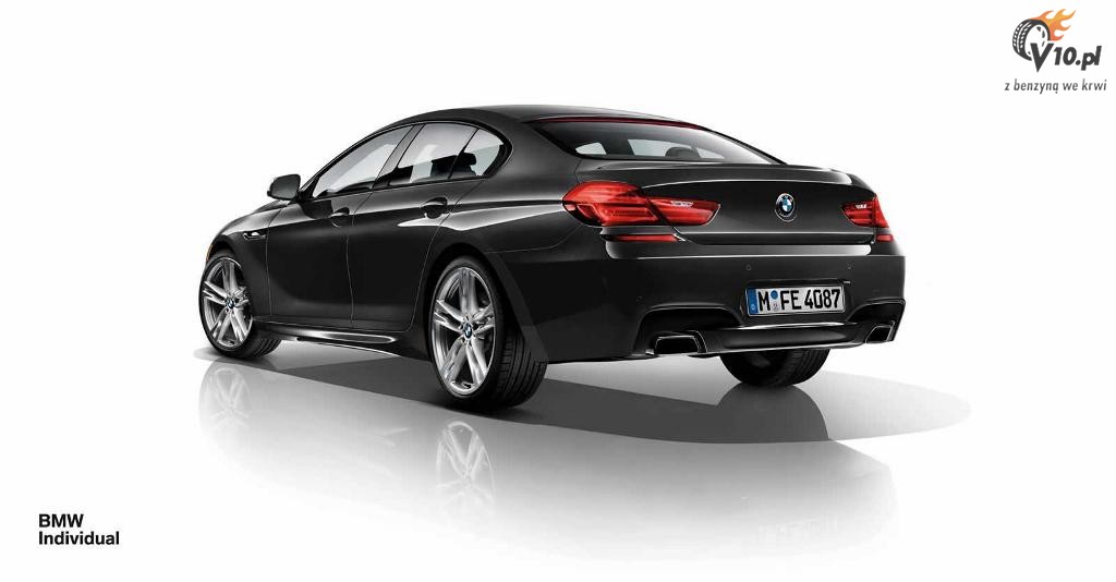 BMW serii 6 Gran Coupe Individual