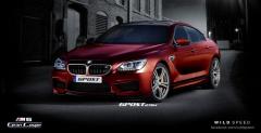 BMW M6 Gran Coupe - wizualizacja