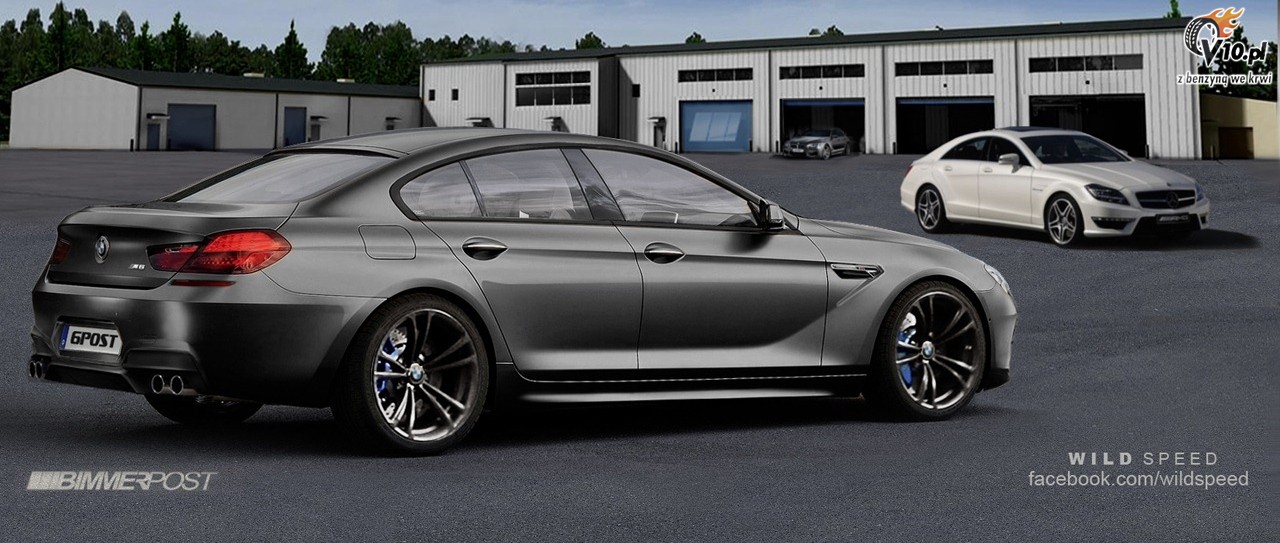 BMW M6 Gran Coupe - wizualizacja