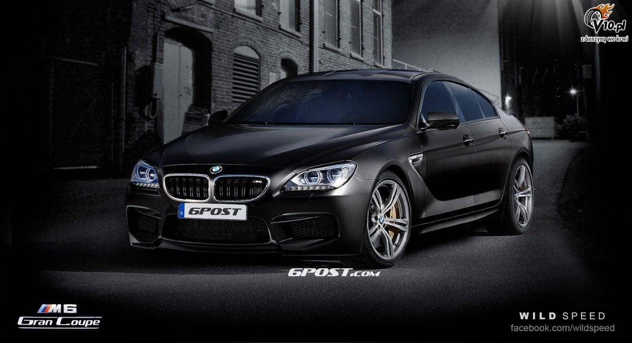 BMW M6 Gran Coupe - wizualizacja