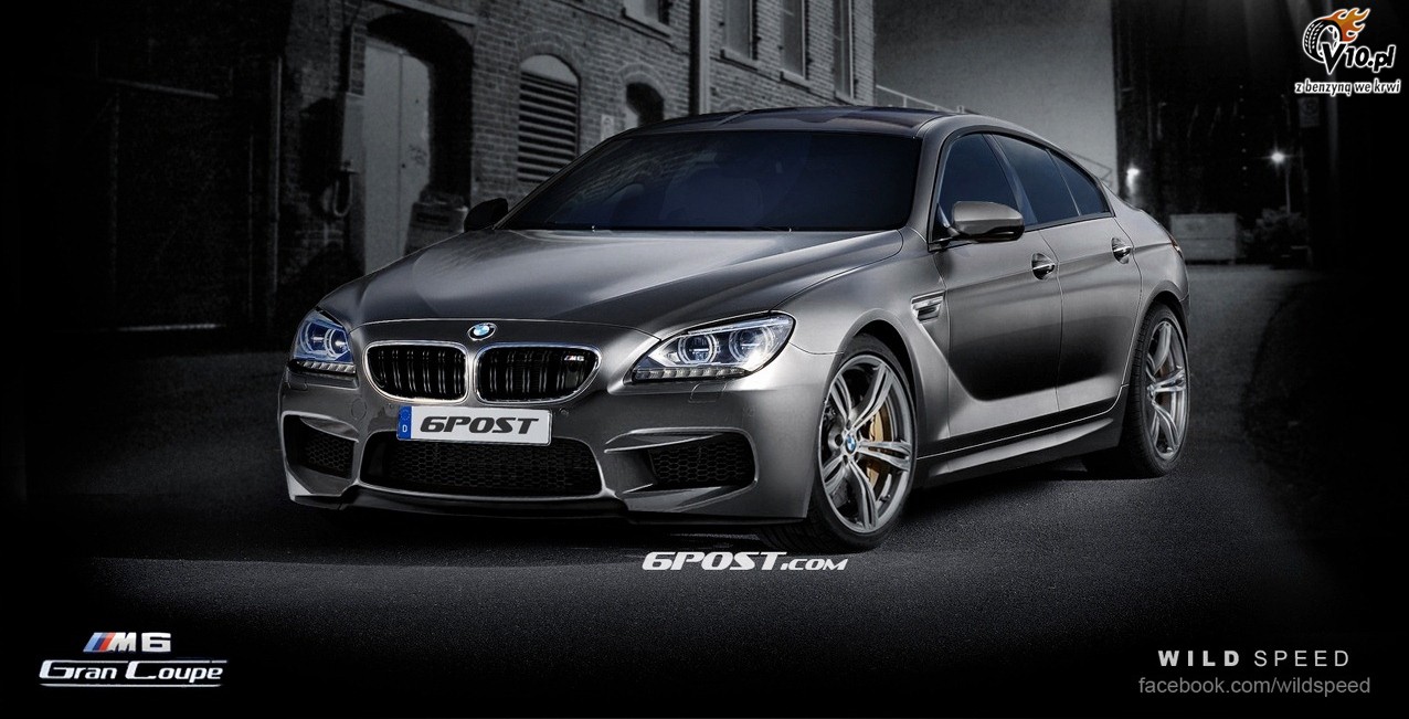 BMW M6 Gran Coupe - wizualizacja