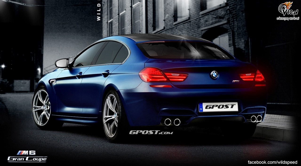 BMW M6 Gran Coupe - wizualizacja