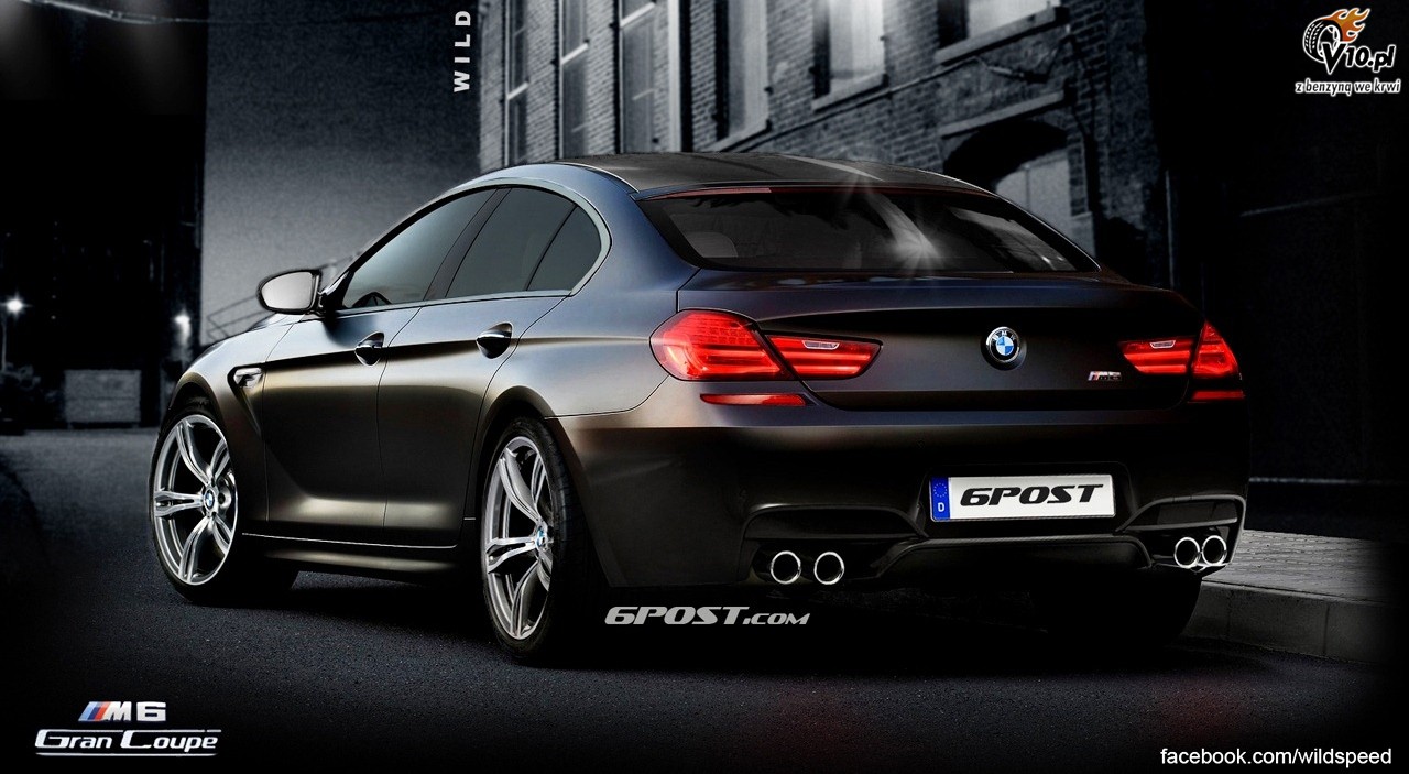 BMW M6 Gran Coupe - wizualizacja
