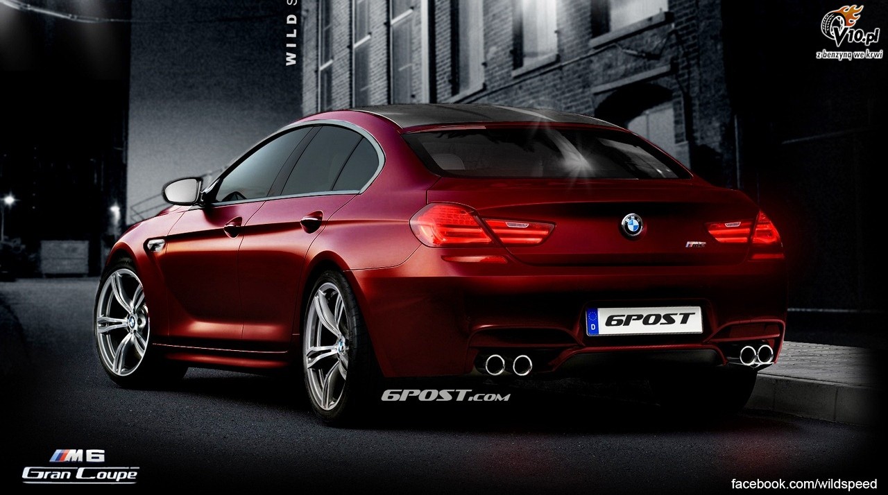 BMW M6 Gran Coupe - wizualizacja