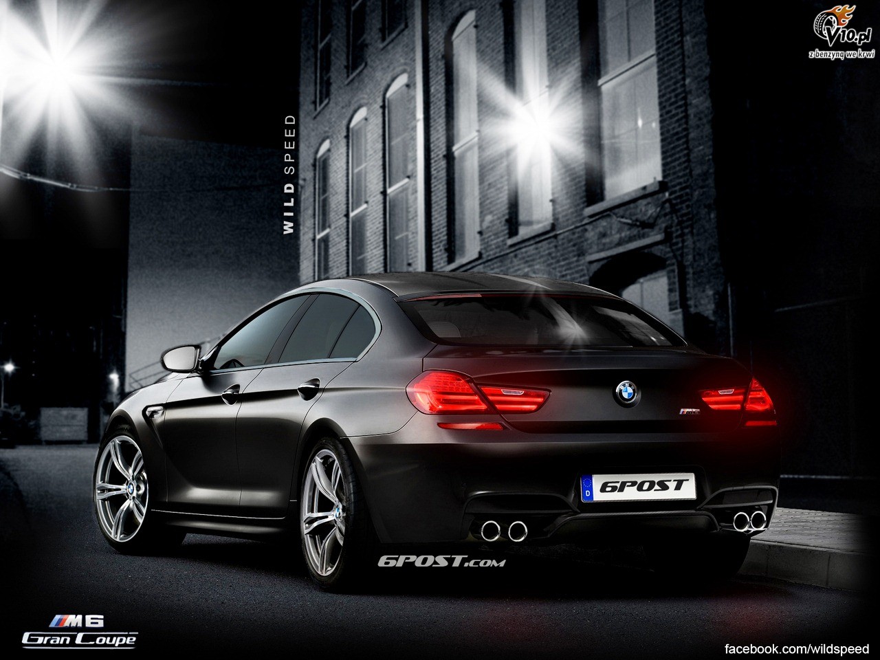 BMW M6 Gran Coupe - wizualizacja
