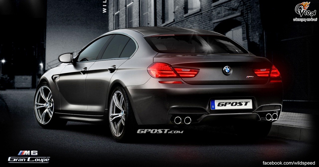 BMW M6 Gran Coupe - wizualizacja