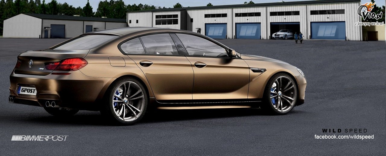 BMW M6 Gran Coupe - wizualizacja