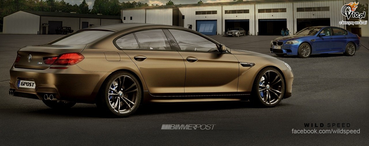BMW M6 Gran Coupe - wizualizacja