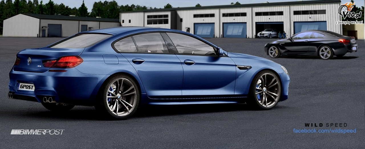 BMW M6 Gran Coupe - wizualizacja