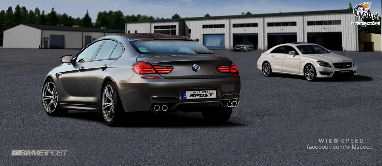 BMW M6 Gran Coupe - wizualizacja