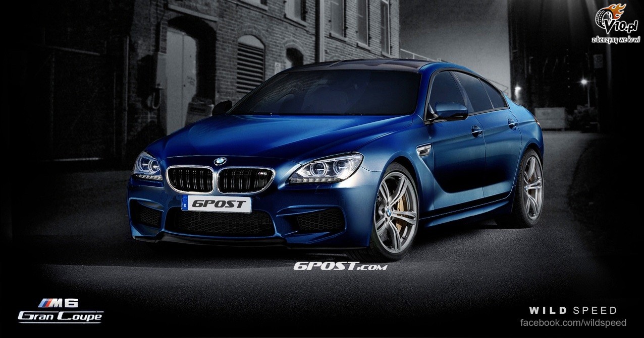 BMW M6 Gran Coupe - wizualizacja