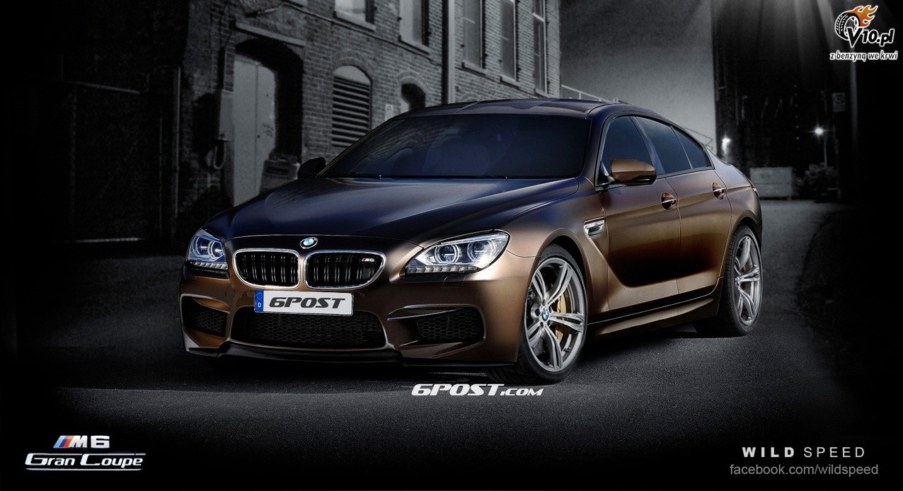 BMW M6 Gran Coupe - wizualizacja