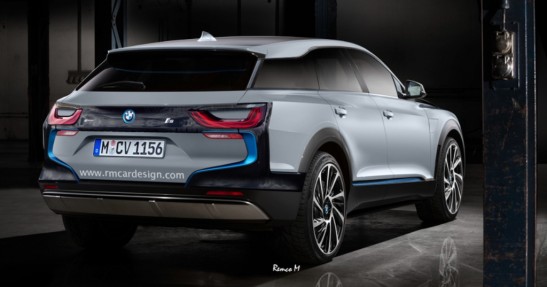 BMW i5 - wizualizacja